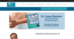 Desktop Screenshot of nashvillespinedr.com