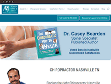 Tablet Screenshot of nashvillespinedr.com
